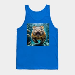 Aquatic Wombat Tank Top